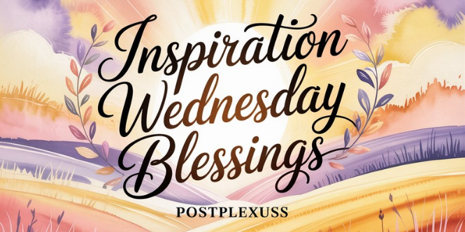 inspiration wednesday blessings